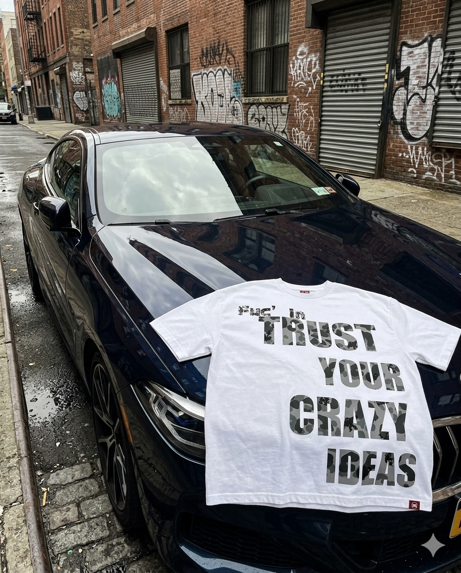 TRUST CAMO TEE (White)