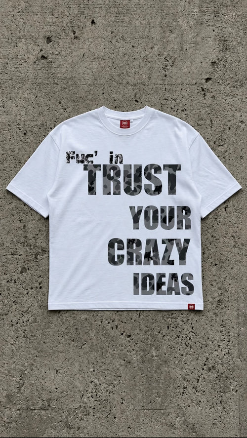 TRUST CAMO TEE (White)