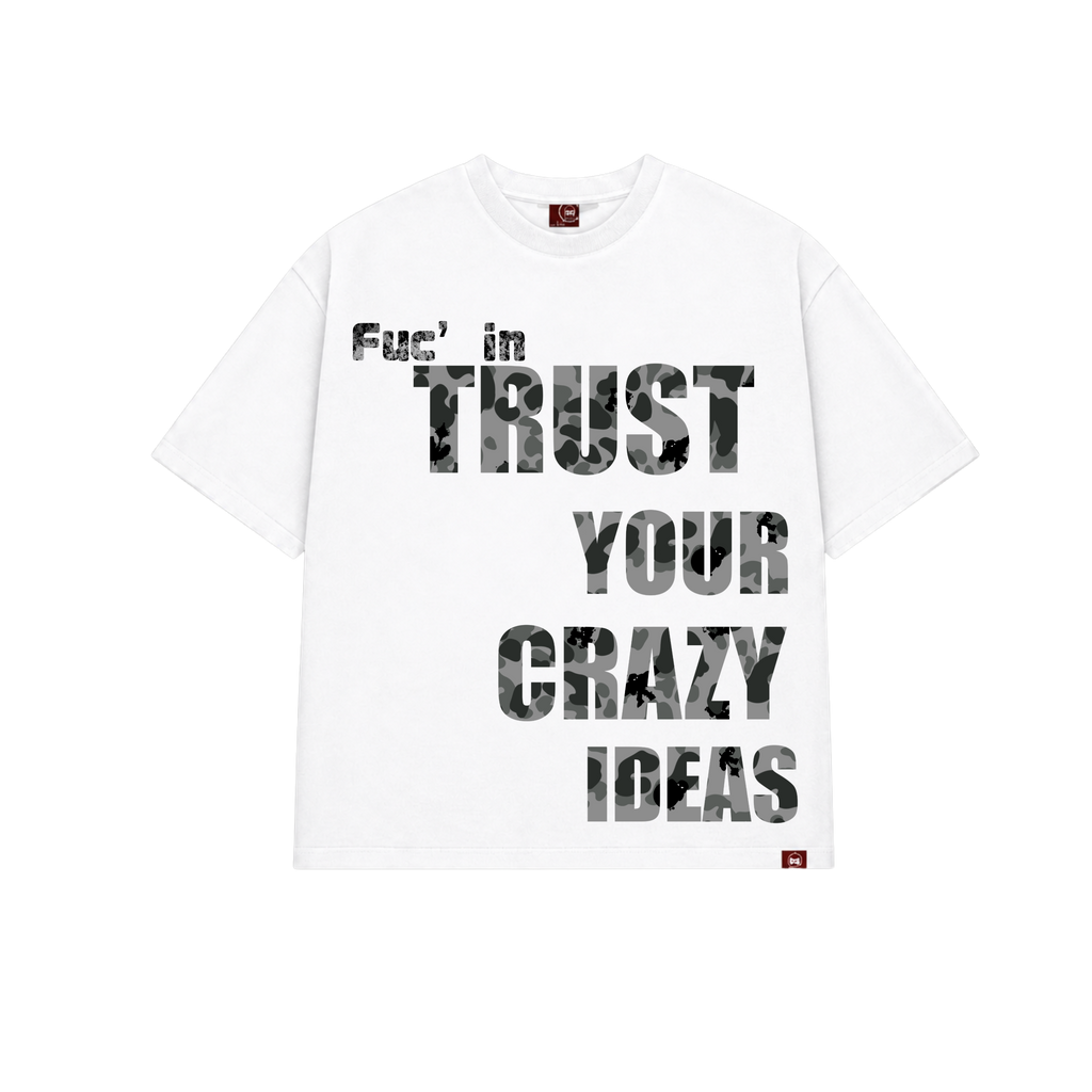 TRUST CAMO TEE (White)