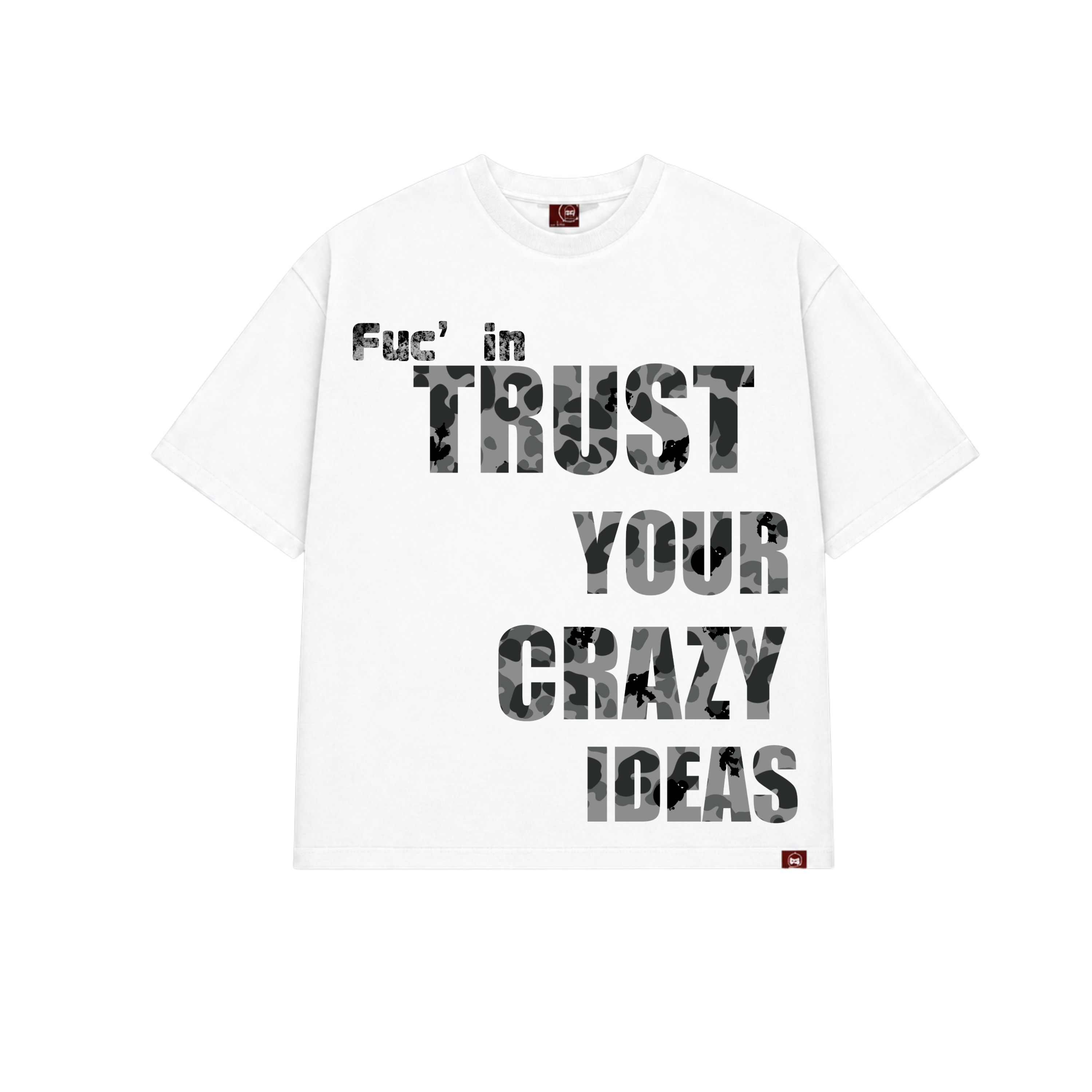 TRUST CAMO TEE (White)
